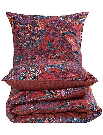 Juego de funda de edredón +funda de almohada 100% algodón "Harmoney