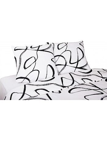 Juego de funda de edredón +funda de almohada 100% algodón "Irregulaire