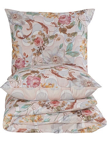 Juego de funda de edredón +funda de almohada 100% algodón "Isabella