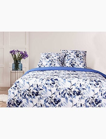 Juego de funda de edredón +funda de almohada 100% algodón "Leaves