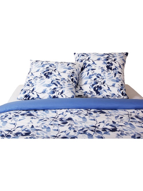 Juego de funda de edredón +funda de almohada  100% algodón "Leaves" - Kiabi