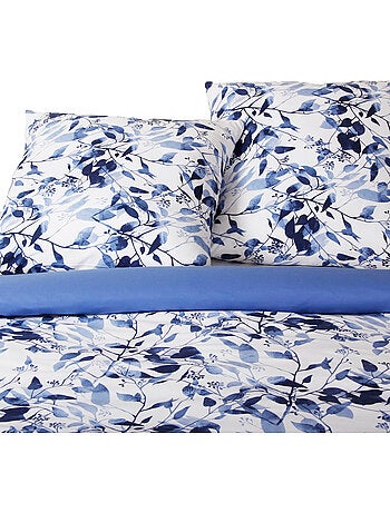 Juego de funda de edredón +funda de almohada 100% algodón "Leaves