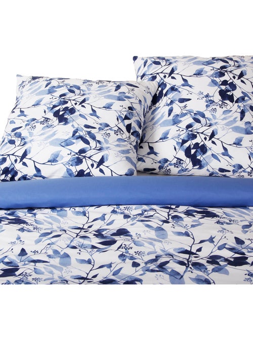 Juego de funda de edredón +funda de almohada  100% algodón "Leaves" - Kiabi