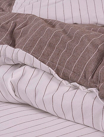 Juego de funda de edredón +funda de almohada 100% algodón