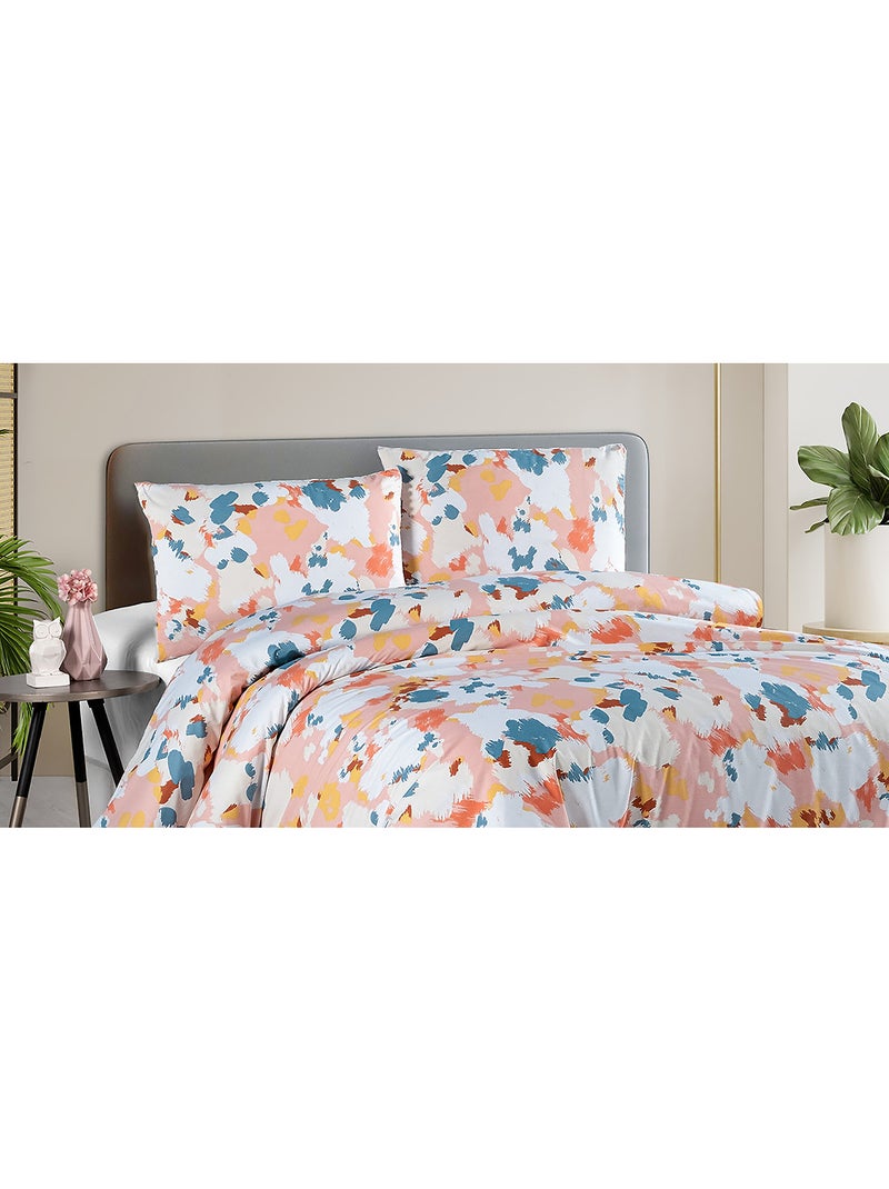 Juego de funda de edredón +funda de almohada 100% algodón Multicolor - Kiabi