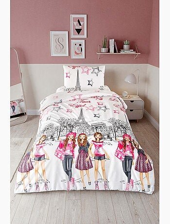 Juego de funda de edredón +funda de almohada 100% algodón