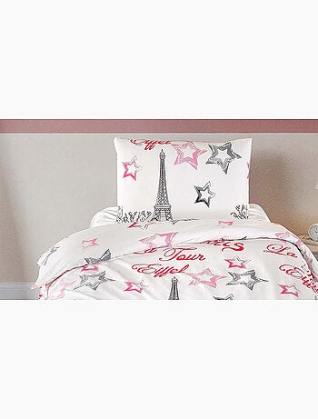 Juego de funda de edredón +funda de almohada 100% algodón