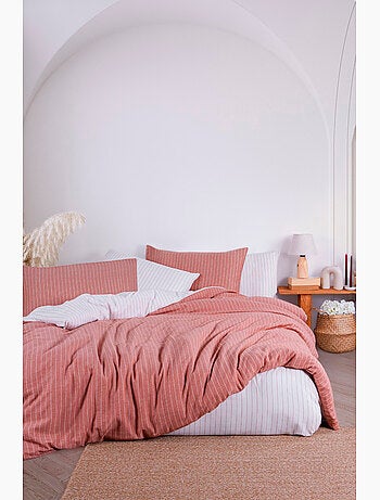 Juego de funda de edredón +funda de almohada 100% algodón