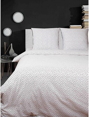 Juego de funda de edredón +funda de almohada 100% algodón "Points