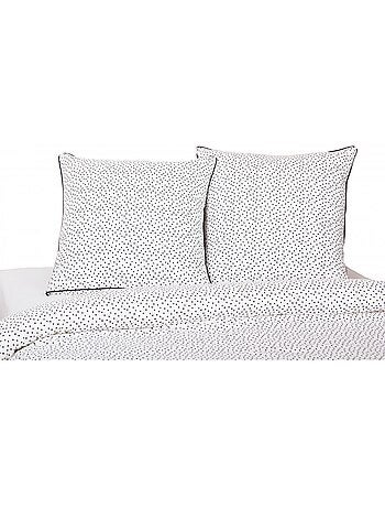 Juego de funda de edredón +funda de almohada 100% algodón "Points