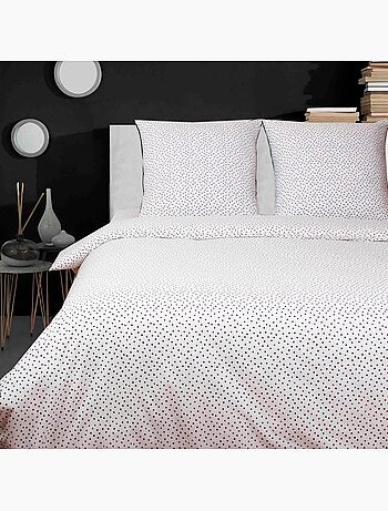 Juego de funda de edredón +funda de almohada 100% algodón "Points