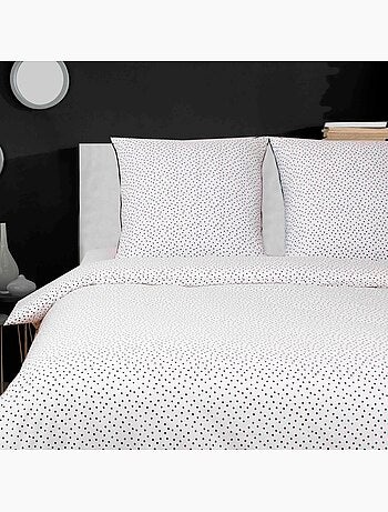 Juego de funda de edredón +funda de almohada 100% algodón "Points