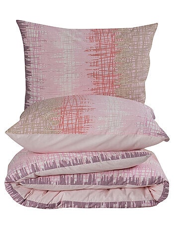 Juego de funda de edredón +funda de almohada 100% algodón "Polien