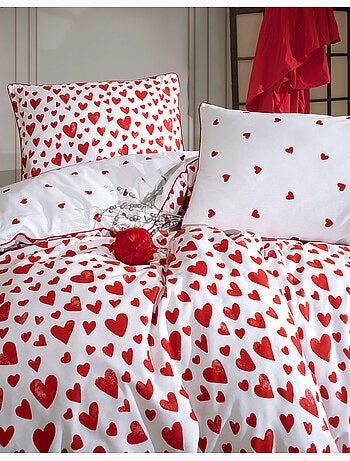 Juego de funda de edredón +funda de almohada 100% algodón