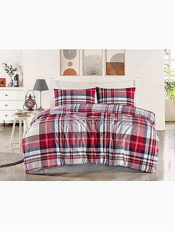 Juego de funda de edredón +funda de almohada 100% algodón