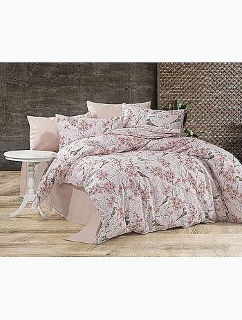 Juego de funda de edredón +funda de almohada 100% algodón