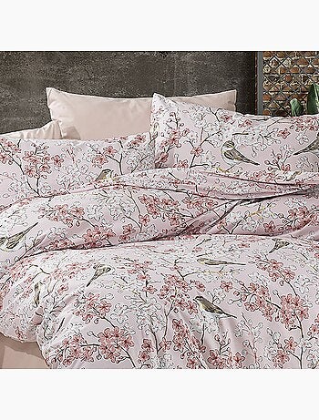 Juego de funda de edredón +funda de almohada 100% algodón