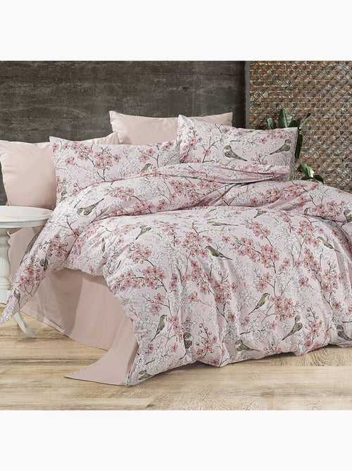 Juego de funda de edredón +funda de almohada 100% algodón - Kiabi Juego de funda de edredón +funda de almohada 100% algodón - Kiabi