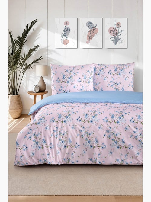 Juego de funda de edredón +funda de almohada 100% algodón - Kiabi