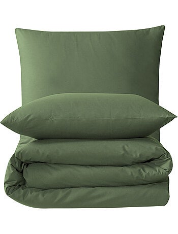 Juego de funda de edredón +funda de almohada 100% algodón