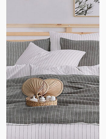 Juego de funda de edredón +funda de almohada 100% algodón