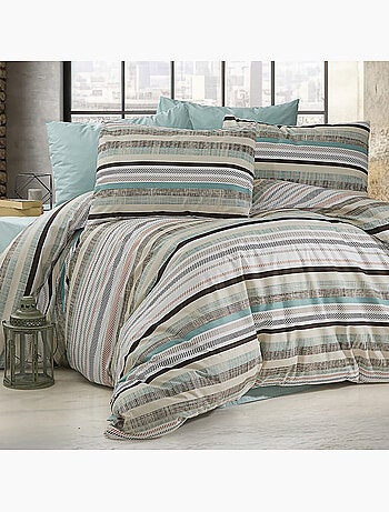 Juego de funda de edredón +funda de almohada 100% algodón