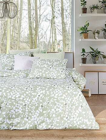 Juego de funda de edredón +funda de almohada 100% algodón