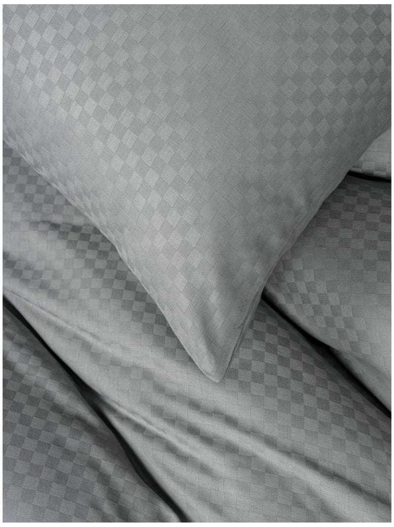 Juego de funda nórdica algodón Gris - Kiabi