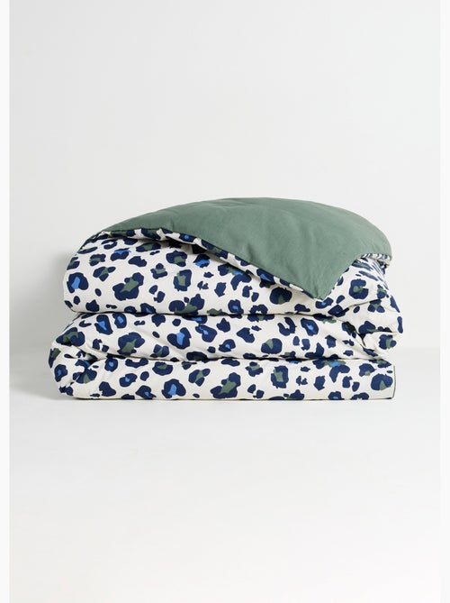 Juego de funda nórdica de algodón, estampado de leopardo - AFIBEL - Kiabi