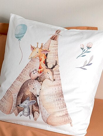 Juego de funda nórdica de animales del bosque