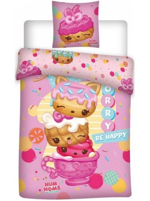 Juego de funda nórdica microfibra estampada cmp num noms 140 x 200 y funda 63 x 63 - Kiabi Juego de funda nórdica microfibra estampada cmp num noms 140 x 200 y funda 63 x 63 - Kiabi