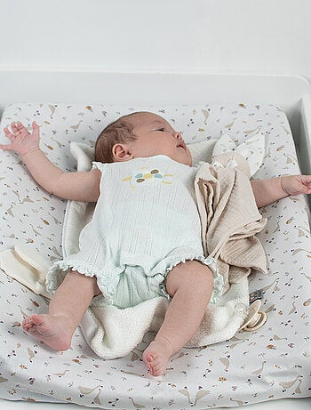 Juego de funda para colchón cambiador + colchoncillo cambiador, sidonia - SEVIRA KIDS