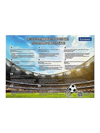 Juego de fútbol electrónico con luces y sonidos para 2 jugadores