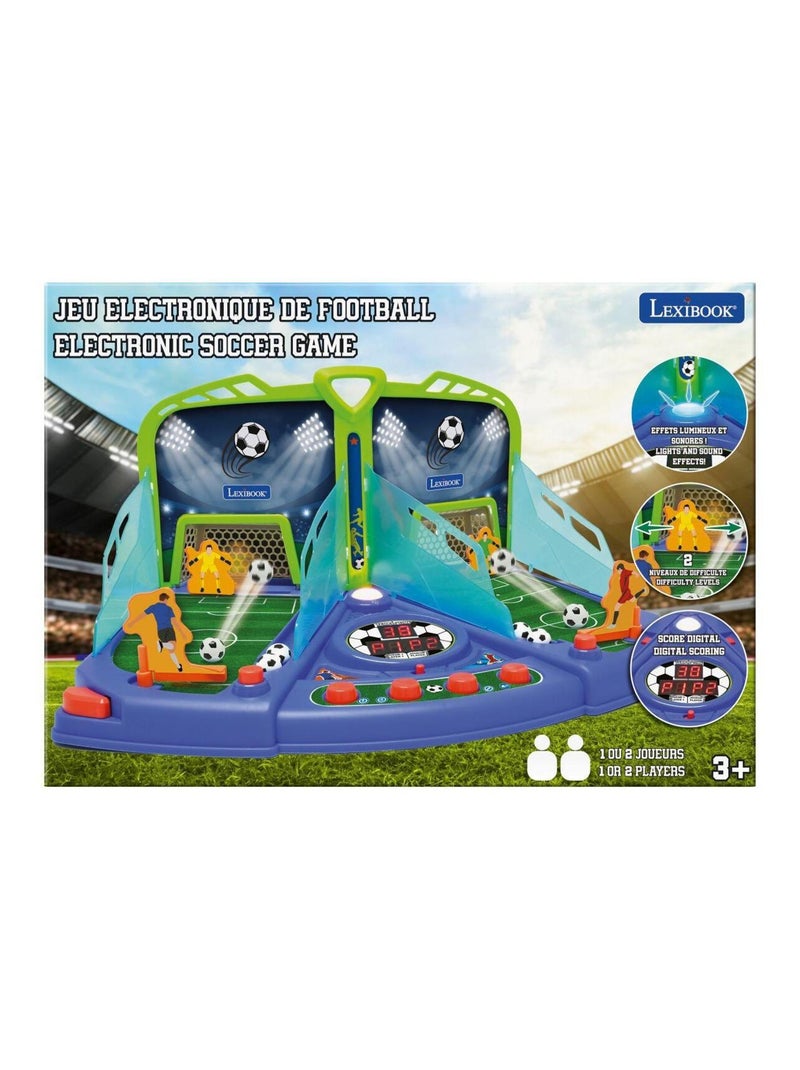 Juego de fútbol electrónico con luces y sonidos para 2 jugadores Azul - Kiabi