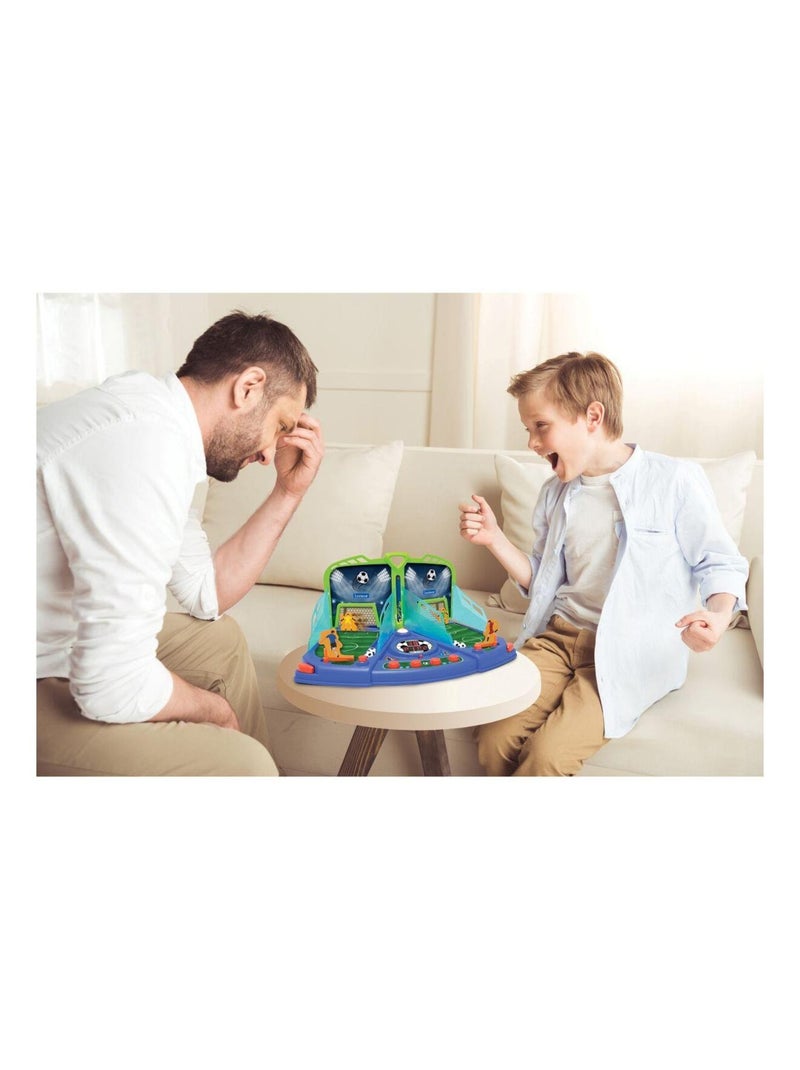 Juego de fútbol electrónico con luces y sonidos para 2 jugadores Azul - Kiabi