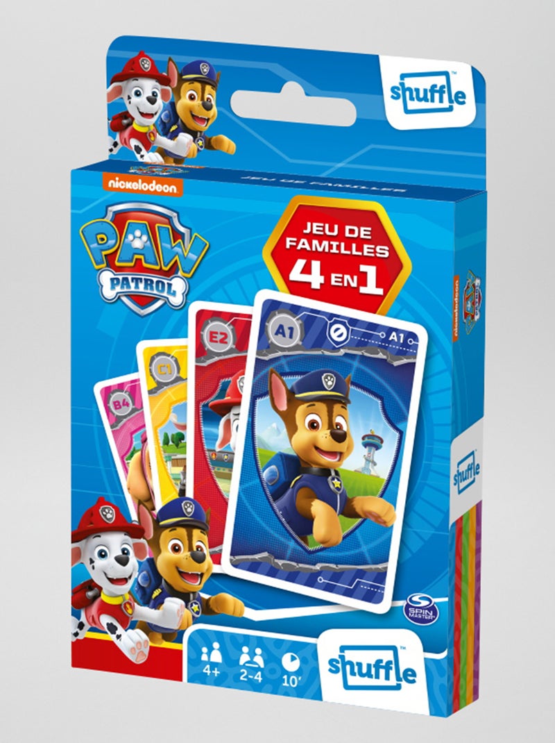 Juego de las 7 familias 'La Patrulla Canina' azul - Kiabi