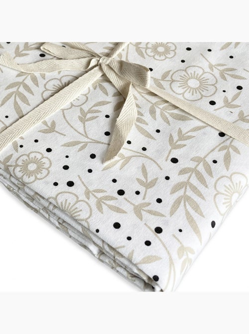 Juego de mantel rectangular de algodón estampado floral VERONE – Future Home - Kiabi