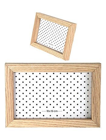Juego de marcos de fotos de madera a juego - AFIBEL
