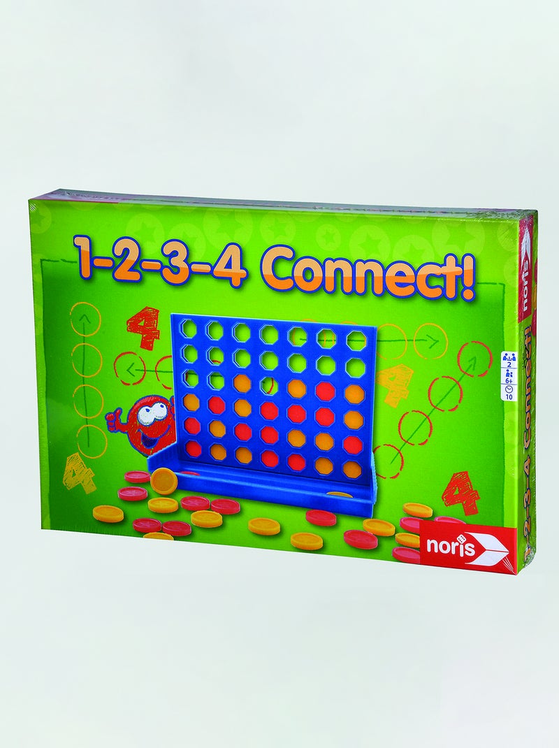 Juego de mesa '1,2,3,4 Connect' multicolor - Kiabi