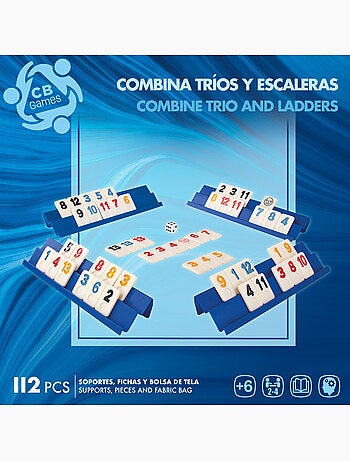 Juego de mesa combigame con bolsa 112 pcs cb games