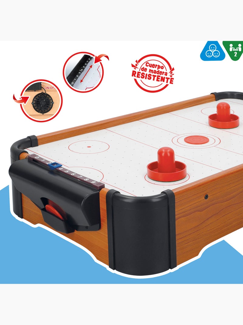 Juego de mesa hockey aire sobremesa madera 56x31x10 cm cb games N/D - Kiabi