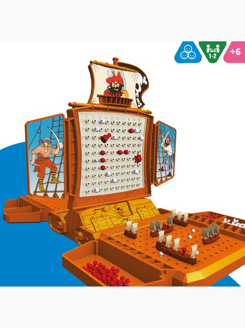 Juego de mesa hundir la flota pirata cb games - Kiabi