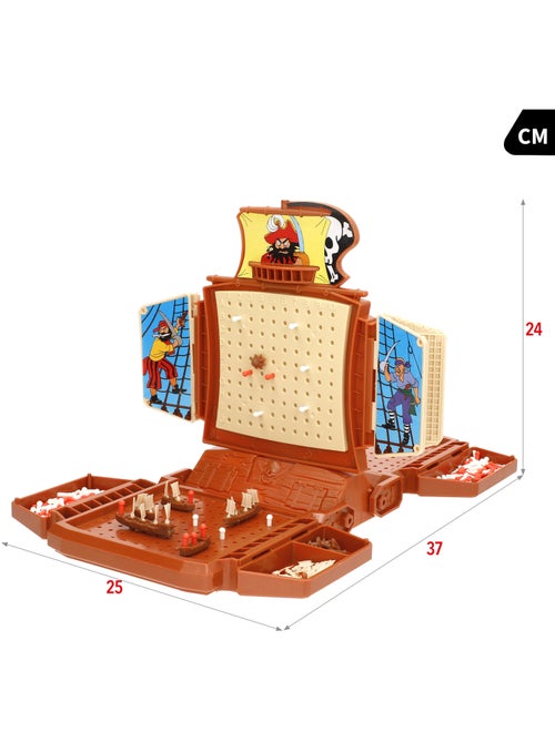 Juego de mesa hundir la flota pirata cb games - Kiabi
