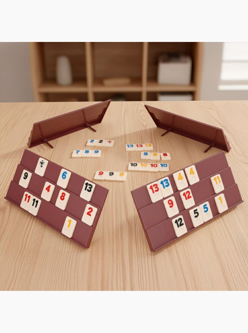 Juego de mesa rummy clásico con fichas y soportes para 2 a 4 jugadores cb games N/D - Kiabi