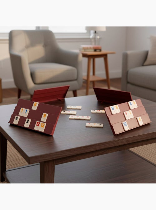 Juego de mesa rummy clásico con fichas y soportes para 2 a 4 jugadores cb games - Kiabi Juego de mesa rummy clásico con fichas y soportes para 2 a 4 jugadores cb games - Kiabi