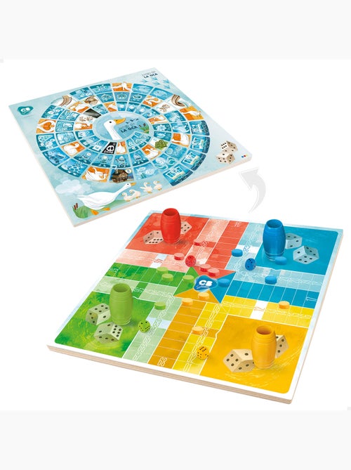 Juego de parchís y oca de madera cb games - Kiabi