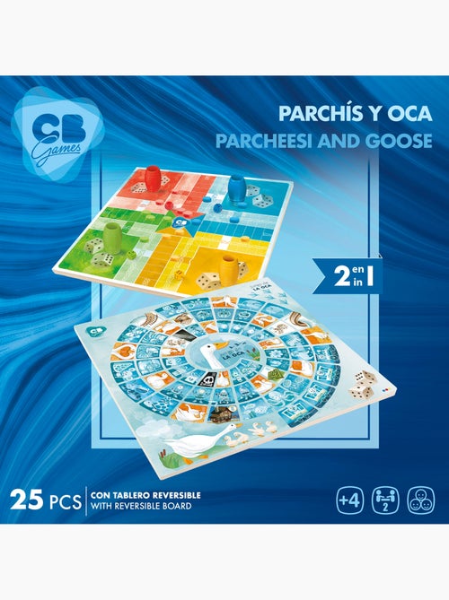 Juego de parchís y oca de madera cb games - Kiabi