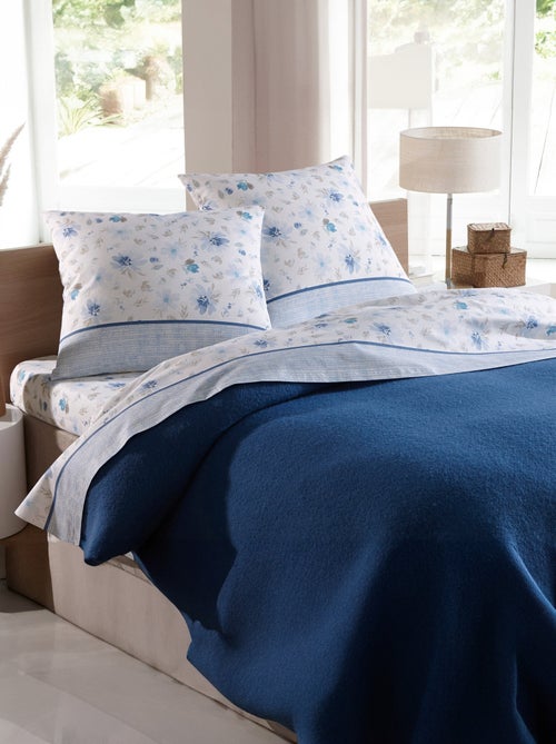 Juego de ropa de cama floral (sábana(s) + funda(s) de almohada) - Afibel - Kiabi