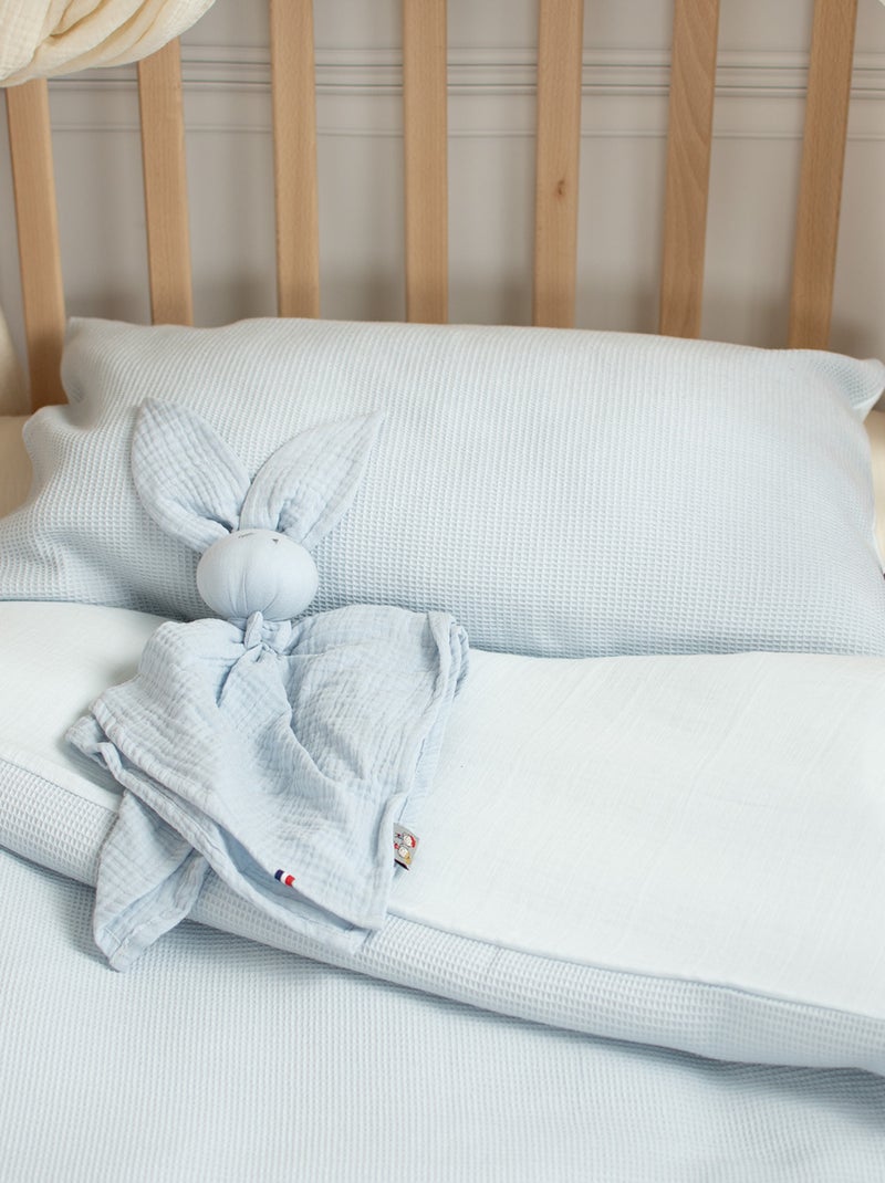 Juego de ropa de cama para bebé reversible gasa de algodón | SEVIRA KIDS Azul - Kiabi