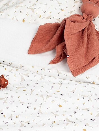 Juego de ropa de cama para bebé reversible gasa de algodón | SEVIRA KIDS